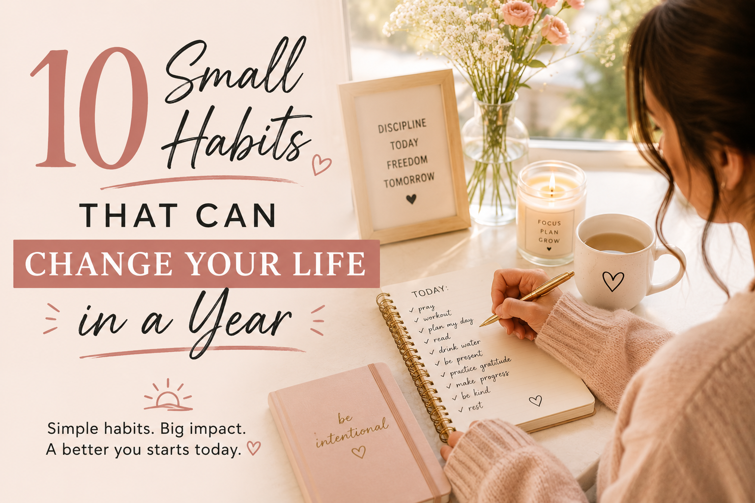 10 Small Habits That Can Change Your Life in a Year